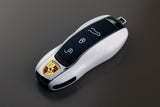 Porsche Remote Key Cover White