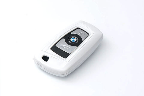 BMW Remote Key Cover White