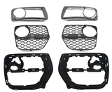 Open Honeycomb Front Bumper Grills For BMW X6 E71 2012-2014