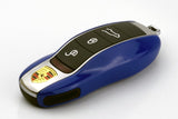 Porsche Remote Key Cover Blue