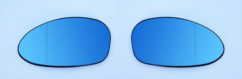 BMW Pre-LCI Euro Mirror Glasses Blue Heated Aspheric / Convex