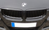 BMW E90 E91 Pre-LCI 4D Gloss Black Grills 05-08