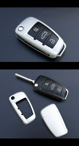 Audi Remote Key Cover Silver