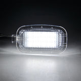 White LED Lamps Side Door Foot Area Vanity Trunk Light Xenon For Mercedes Benz C-/E-/S-/R-/M-/G-Class GL-/GLK-Class CL-/SL-/SLS- Class
