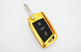 VW Remote Key Cover Gold 2015-