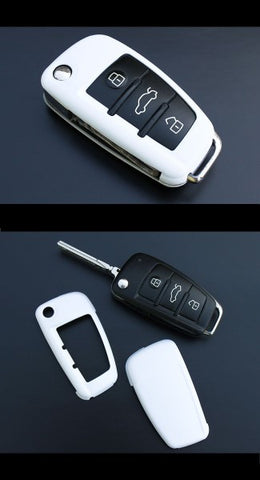 Audi Remote Key Cover White